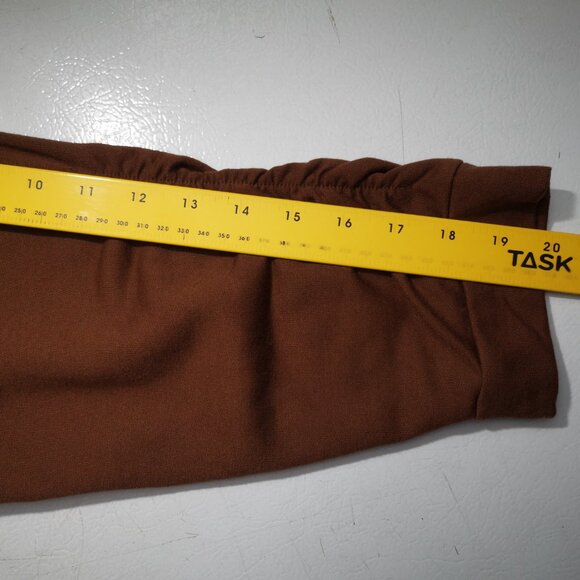 The Original Muk Luks Ladies Size 1X Copper Color Fleece Lined Sweat Top - Picture 10 of 11